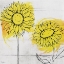 Picture of TWO SUNFLOWERS