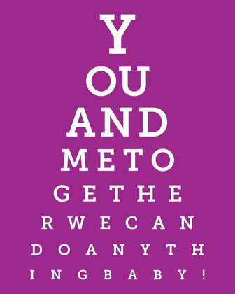 Picture of COLORFUL EYE CHART 4