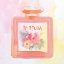 Picture of WATERCOLOR PERFUME BOTTLES FLOWERS 1