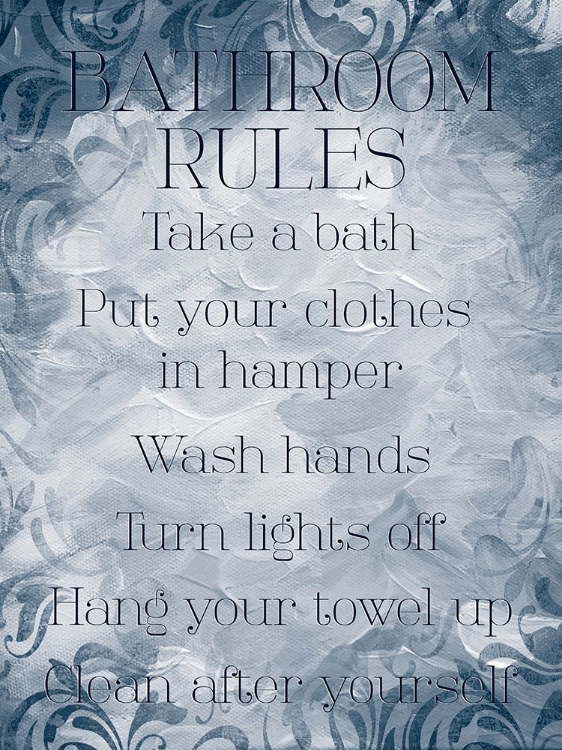 Picture of PATTERNED BATH RULES