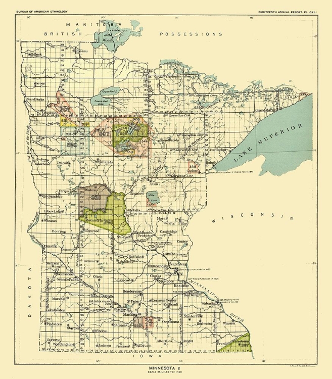 Picture of MINNESOTA - HOEN 1896