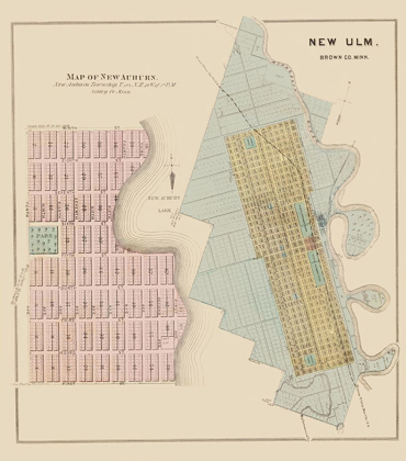 Picture of NEW AUBURN, NEW ULM MINNESOTA - ANDREAS 1874