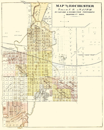 Picture of ROCHESTER MINNESOTA - ANDREAS 1874