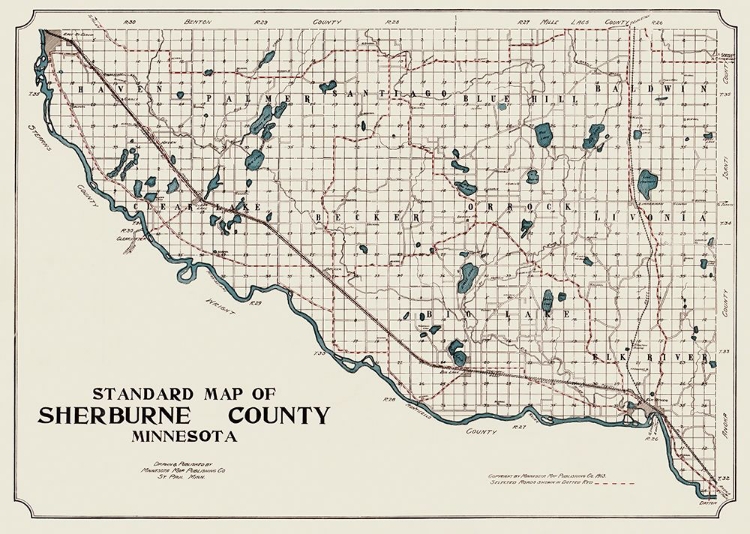 Picture of SHERBURNE MINNESOTA - 1913