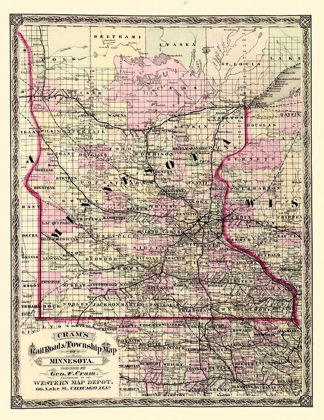 Picture of MINNESOTA - CRAM 1875