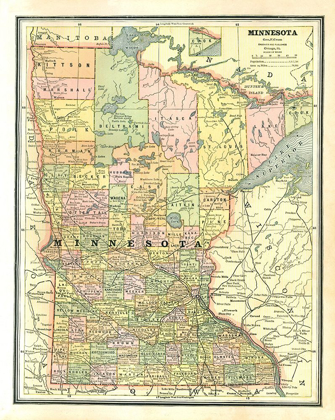 Picture of MINNESOTA - CRAM 1886