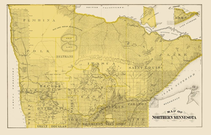 Picture of NORTHERN MINNESOTA - ANDREAS 1874