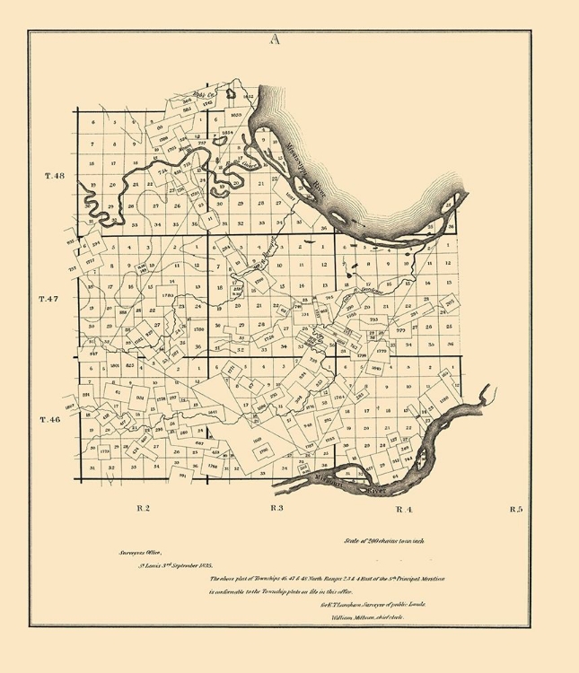 Picture of ST CHARLES MISSOURI - MILBURN 1835