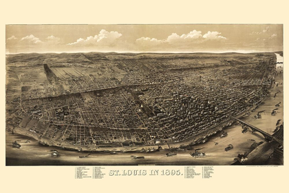 Picture of ST LOUIS MISSOURI - JUEHNE 1895