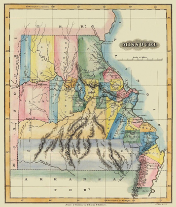Picture of MISSOURI - LUCAS 1823