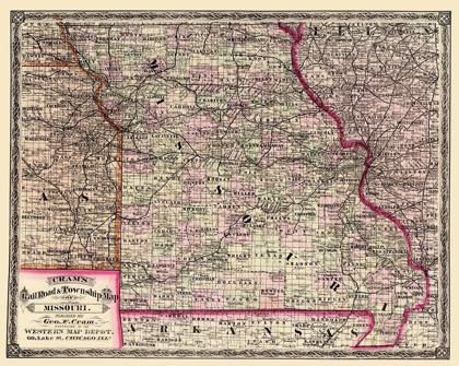 Picture of MISSOURI - CRAM 1875