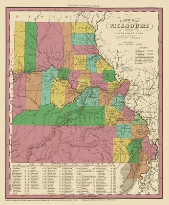 Picture of MISSOURI - TANNER 1833