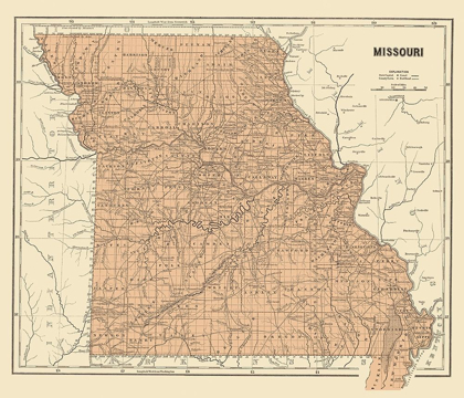 Picture of MISSOURI - MORSE 1845