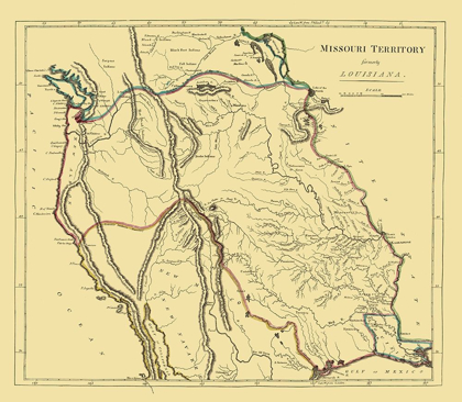 Picture of MISSOURI TERRITORY, PORTION OF LOUISIANA PURCHASE
