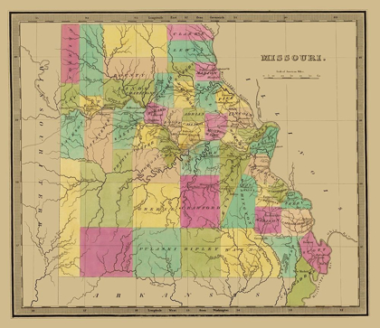 Picture of MISSOURI - GREENLEAF 1840