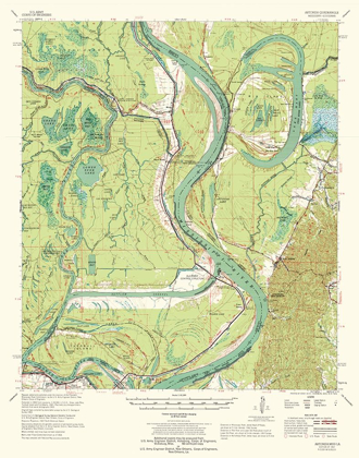 Picture of ARTONISH MISSISSIPPI QUAD - USGS 1967
