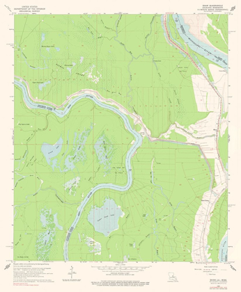 Picture of SHAW MISSISSIPPI QUAD - USGS 1965