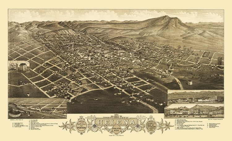 Picture of HELENA MONTANA - STONER 1883