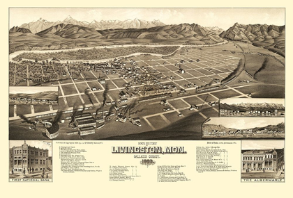 Picture of LIVINGSTON MONTANA - STONER 1884