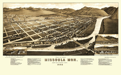 Picture of MISSOULA MONTANA - STONER 1884