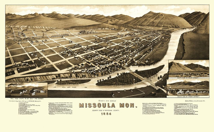 Picture of MISSOULA MONTANA - STONER 1884