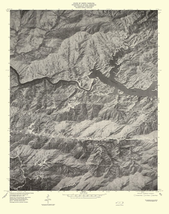 Picture of FONTANA NORTH CAROLINA QUAD - USGS 1935