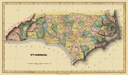 Picture of NORTH CAROLINA - LUCAS 1823