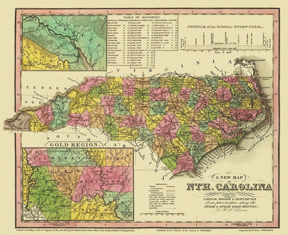 Picture of NORTH CAROLINA - TANNER 1833