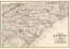 Picture of NORTH CAROLINA, SOUTH CAROLINA - CRAM 1875