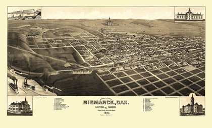 Picture of BISMARCK NORTH DAKOTA - STONER 1883
