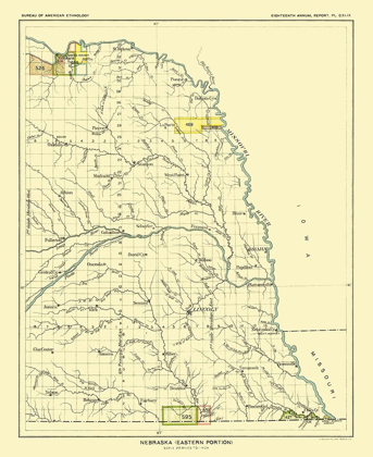 Picture of EASTERN NEBRASKA - HOEN 1896