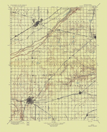 Picture of GRAND ISLAND NEBRASKA QUAD - USGS 1897