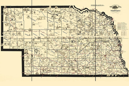 Picture of TRANSPORTATION ROUTES - MCEWEN 1897