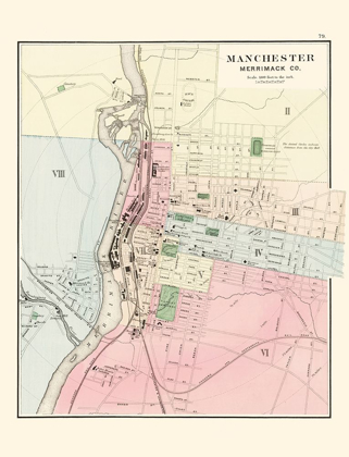 Picture of MANCHESTER NEW HAMPSHIRE - COMSTOCK 1877