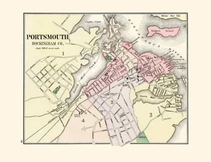 Picture of PORTSMOUTH NEW HAMPSHIRE - COMSTOCK 1877