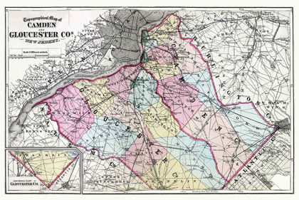 Picture of CAMDEN  GLOUCESTER NEW JERSEY - BEERS 1872