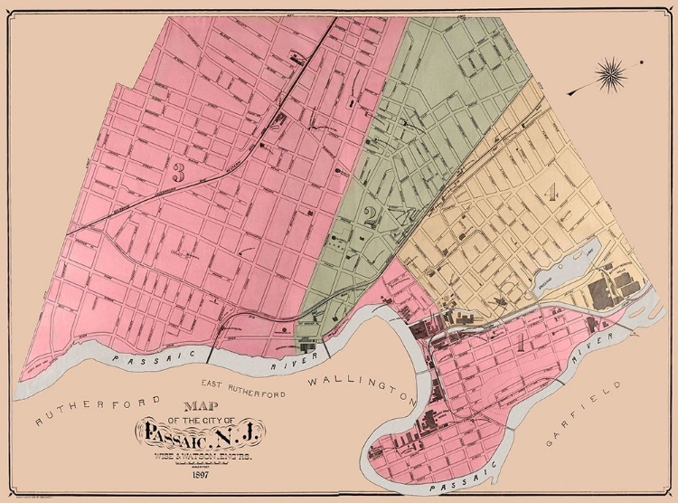 Picture of PASSAIC NEW JERSEY - WISE 1897