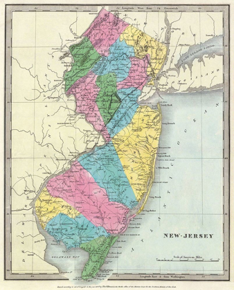Picture of NEW JERSEY - BURR 1835