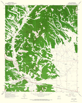 Picture of DATIL NEW MEXICO QUAD - USGS 1963