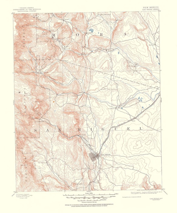 Picture of LAS VEGAS NEW MEXICO SHEET - USGS 1953