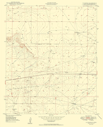 Picture of L-E RANCH CHAVES COUNTY NEW MEXICO QUAD - USGS