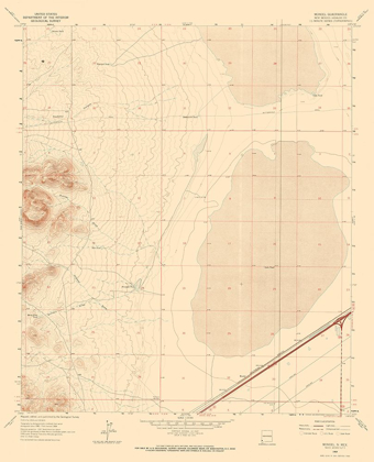 Picture of MONDEL NEW MEXICO QUAD - USGS 1964