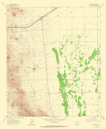 Picture of STEINS NEW MEXICO QUAD - USGS 1965