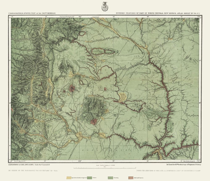 Picture of NEW MEXICO NEW MEXICO ECONOMIC SHEET - US ARMY