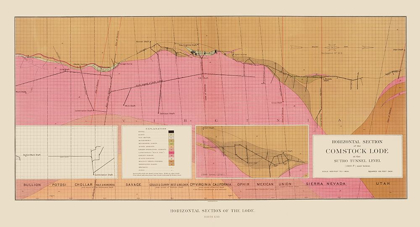 Picture of COMSTOCK LODE SUTRO TUNNEL GEOLOGY NEVADA