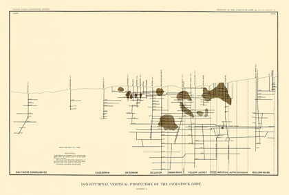 Picture of COMSTOCK LODE VERTICAL PROJECTION 2 NEVADA