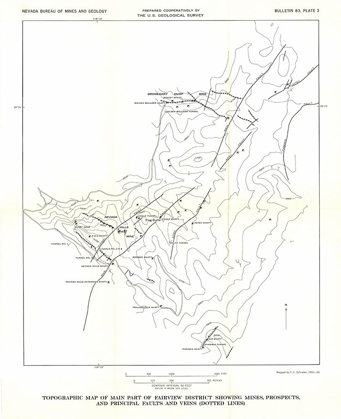 Picture of FAIRVIEW DISTRICT MINES PROSPECT VEINS NV