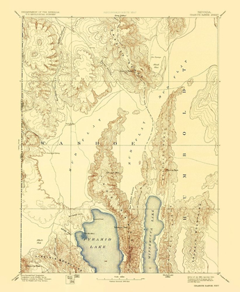 Picture of GRANITE RANGE NEVADA SHEET - USGS 1894