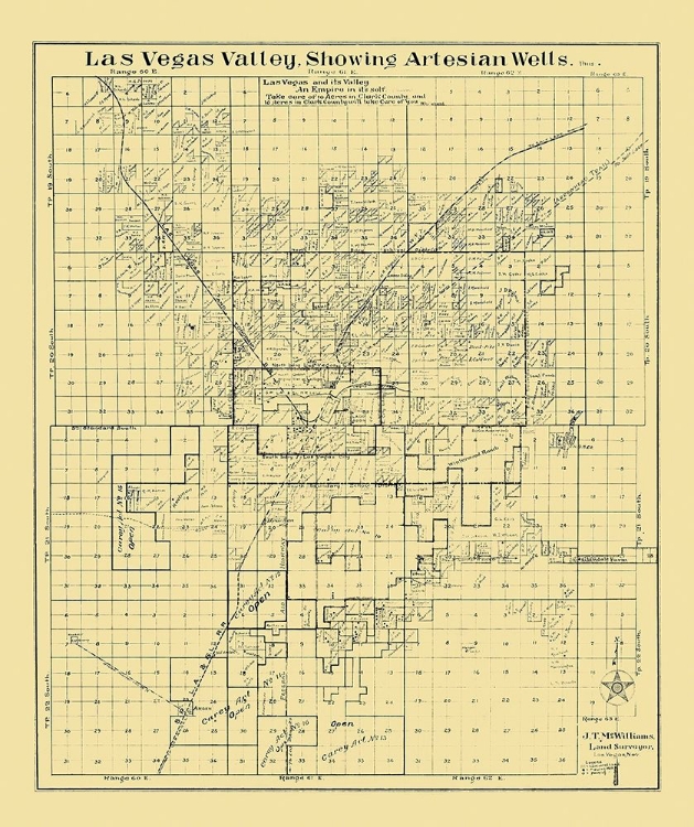 Picture of LAS VEGAS VALLEY NEVADA LANDOWNER - MCWILLIAMS