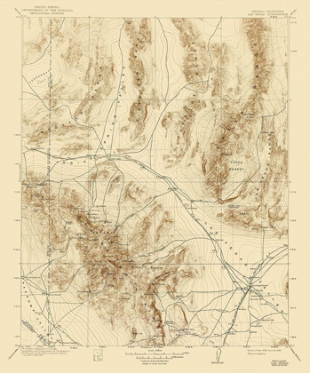 Picture of LAS VEGAS NEVADA QUAD - USGS 1908